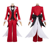 Hazbin Hotel 2(2025) Angel Dust Tenue Rouge Butler Cosplay Costume