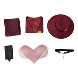 Hazbin Hotel 2(2025) Angel Dust Tenue Rouge Cosplay Costume