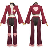 Hazbin Hotel 2(2025) Angel Dust Tenue Rouge Cosplay Costume