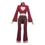 Hazbin Hotel 2(2025) Angel Dust Tenue Rouge Cosplay Costume