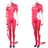 Hazbin Hotel 2(2025) Blitz Combinaison Rouge Cosplay Costume