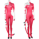 Hazbin Hotel 2(2025) Blitz Combinaison Rouge Cosplay Costume