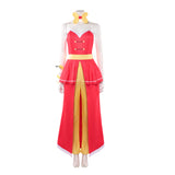 Hazbin Hotel 2‎(2025) Charlie Tenue Rouge Jaune Cosplay Costume