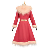 Hazbin Hotel 2(2025) Lucifer Tenue en Peluche Rouge Cosplay Costume