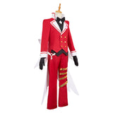 Hazbin Hotel 2(2025) Lucifer Tenue Rouge Butler Cosplay Costume