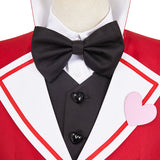 Hazbin Hotel 2(2025) Lucifer Tenue Rouge Butler Cosplay Costume