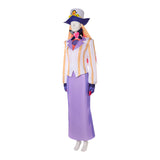 Hazbin Hotel 2(2025) Sir Pentious Tenue Blanche et Violette Cosplay Costume