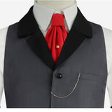 Hazbin Hotel 2(2025) Sir Pentious Tenue de Gliet Grise Cosplay Costume