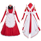 Hazbin Hotel 2(2025) Vaggie Ensemble Maid Robe Rouge Cosplay Costume