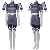 Hazbin Hotel 2(2025) Vaggie Tenue Grise Cosplay Costume