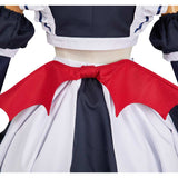 Hazbin Hotel 2(2025) Velvette Ensemble Maid Robe Rouge et Noire Cosplay Costume