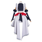 Hazbin Hotel 2(2025) Velvette Ensemble Maid Robe Rouge et Noire Cosplay Costume