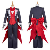 Hazbin Hotel 2(2025) Vox Tenue de Majordome Rouge Cosplay Costume