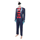 Hazbin Hotel 2‎(2025) Vox Tenue Imprimée Bleue Cosplay Costume