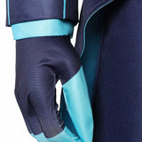 Hazbin Hotel 2‎(2025) Vox Tenue Imprimée Bleue Cosplay Costume