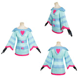 Hazbin Hotel(2024) Fizzarolli Pyjama Robe Courte Cosplay Costume