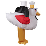 Hazbin Hotel(2024) Lucifer Canard Gonflable Combinaison Cosplay Costume