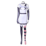 Hazbin Hotel(2024) Vaggie Tenue Blanche Cosplay Costume Ver.2