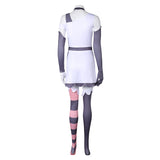 Hazbin Hotel(2024) Vaggie Tenue Blanche Cosplay Costume Ver.2