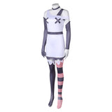 Hazbin Hotel(2024) Vaggie Tenue Blanche Cosplay Costume Ver.2