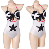 Hazbin Hotel(2024) Verosika Maillot de Bain Une Pièce Cosplay Costume