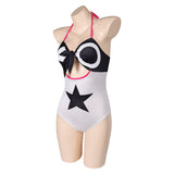 Hazbin Hotel(2024) Verosika Maillot de Bain Une Pièce Cosplay Costume