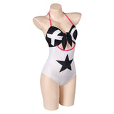 Hazbin Hotel(2024) Verosika Maillot de Bain Une Pièce Cosplay Costume