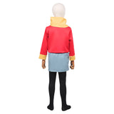 Hilda Tenue Rouge et Bleue Cosplay Costume