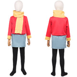 Hilda Tenue Rouge et Bleue Cosplay Costume