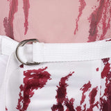 Him(2025) Cameron Cade Tenue Blanche Taché de Sang Cosplay Costume