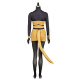 Hollow Knight: Silksong(2025) Shakra Tenue Jaune et Noire Cosplay Costume