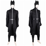 Hommme Les Bad Guys 2(2025) M. Loup Combinaison Noire avec Cape Cosplay Costume