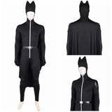 Hommme Les Bad Guys 2(2025) M. Loup Combinaison Noire avec Cape Cosplay Costume