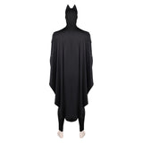 Hommme Les Bad Guys 2(2025) M. Loup Combinaison Noire avec Cape Cosplay Costume