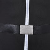 Hommme Les Bad Guys 2(2025) M. Loup Combinaison Noire avec Cape Cosplay Costume