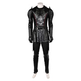 House of The Dragon Daemon Targaryen Combattant Tenue Noire Cosplay Costume