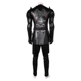 House of The Dragon Daemon Targaryen Combattant Tenue Noire Cosplay Costume