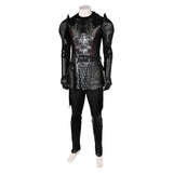 House of The Dragon Daemon Targaryen Combattant Tenue Noire Cosplay Costume