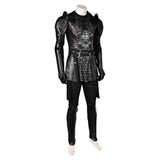 House of The Dragon Daemon Targaryen Combattant Tenue Noire Cosplay Costume