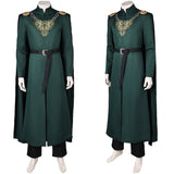 House of The Dragon King Aegon Targaryen Tenue Verte Cosplay Costume