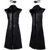 House of The Dragon Prince Aemond Targaryen Cape+Masque pour Les Yeux Cosplay Costume