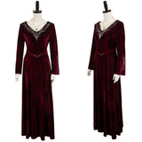 House of The Dragon Rhaenyra Targaryen Robe Rouge Cosplay Costume