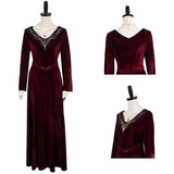 House of The Dragon Rhaenyra Targaryen Robe Rouge Cosplay Costume