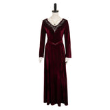 House of The Dragon Rhaenyra Targaryen Robe Rouge Cosplay Costume