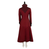 House of The Dragon Saison 2 Rhaenyra Targaryen Robe Rouge Vintage Cosplay Costume Médiéval