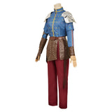 How to Train Your Dragon(2025) Astrid Tenue Bleue et Rouge Cosplay Costume