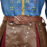 How to Train Your Dragon(2025) Astrid Tenue Bleue et Rouge Cosplay Costume