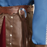 How to Train Your Dragon(2025) Astrid Tenue Bleue et Rouge Cosplay Costume