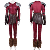 How to Train Your Dragon(2025) Astrid Tenue Rouge Cosplay Costume