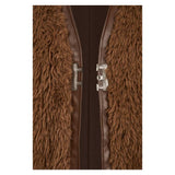 How to Train Your Dragon(2025) Hiccup Gilet en Peluche Marron Cosplay Costume